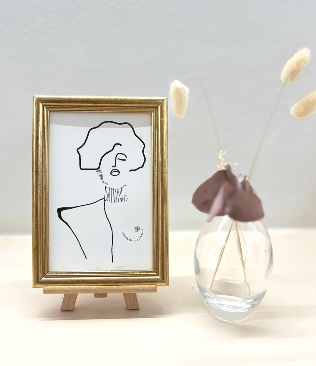 Carte Postale Klimt - Leonor Roversi