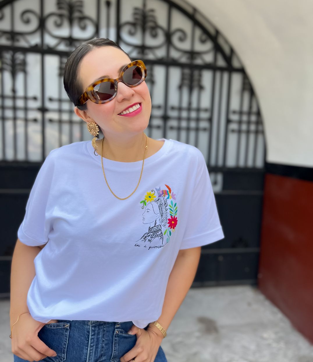 T-shirt Collab Mexique - Leonor Roversi