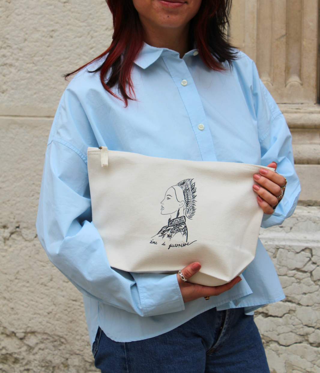 Grande Pochette Benten, Coton Bio - Leonor Roversi