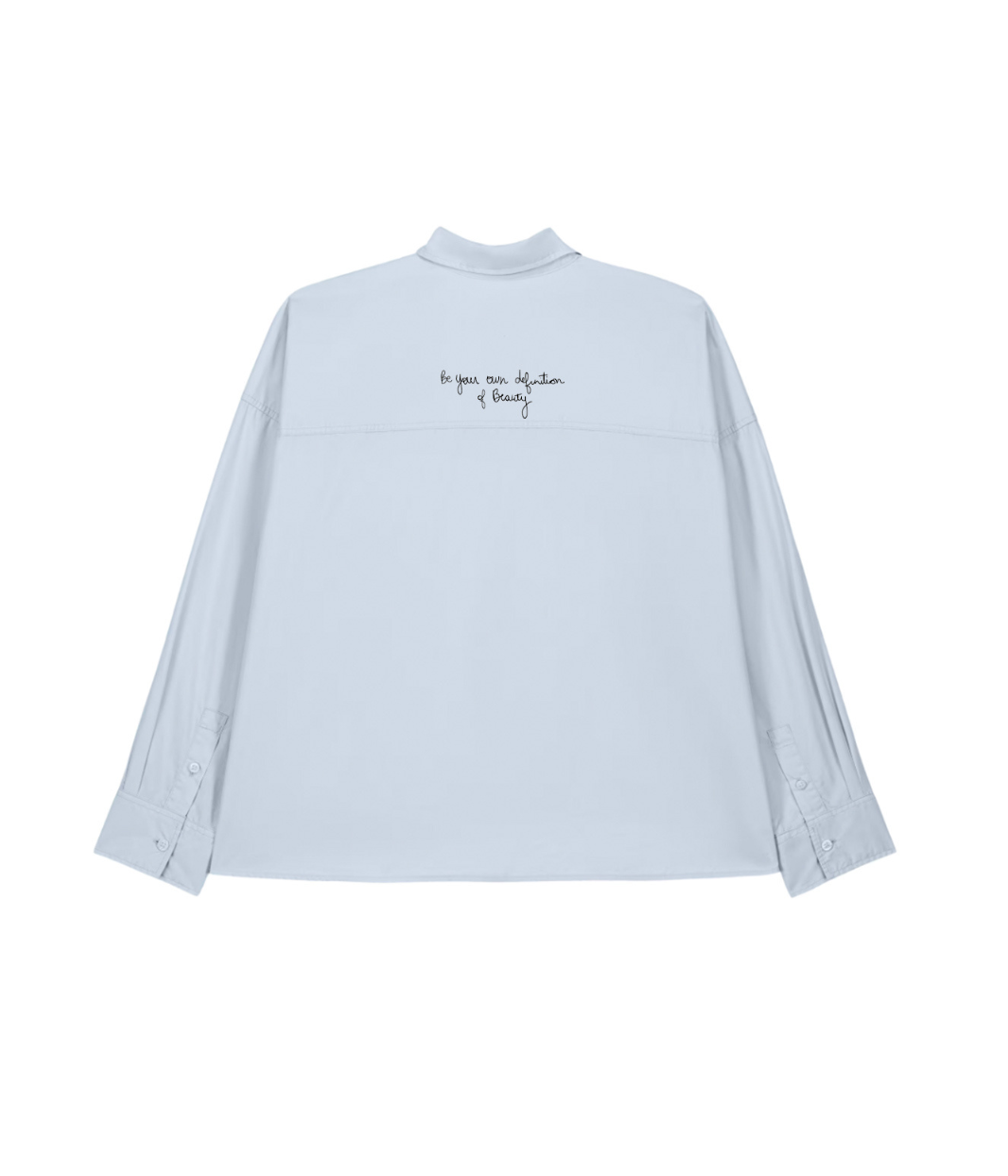 Chemise Sekhmet bleu, Coton Bio - Leonor Roversi