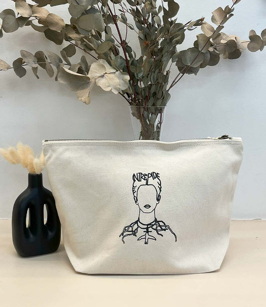 Grande pochette écru Boutique femmes Lyon Leonor Roversi 