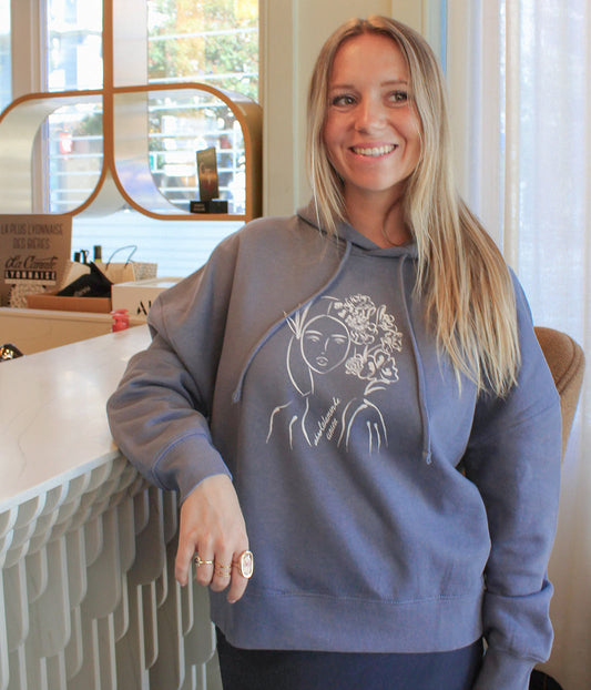 Hoodie Unica Gris, Coton Bio