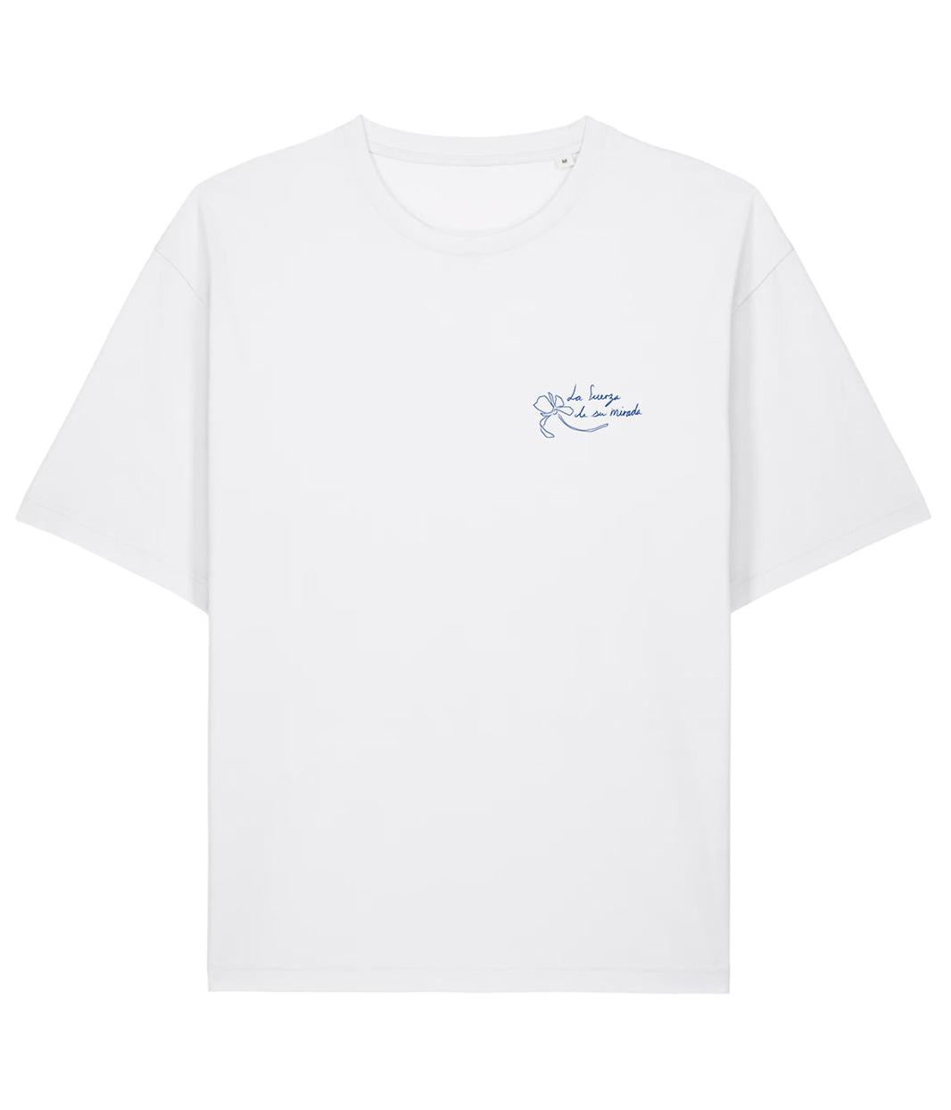 T-shirt Tara unisexe blanc, Coton Bio