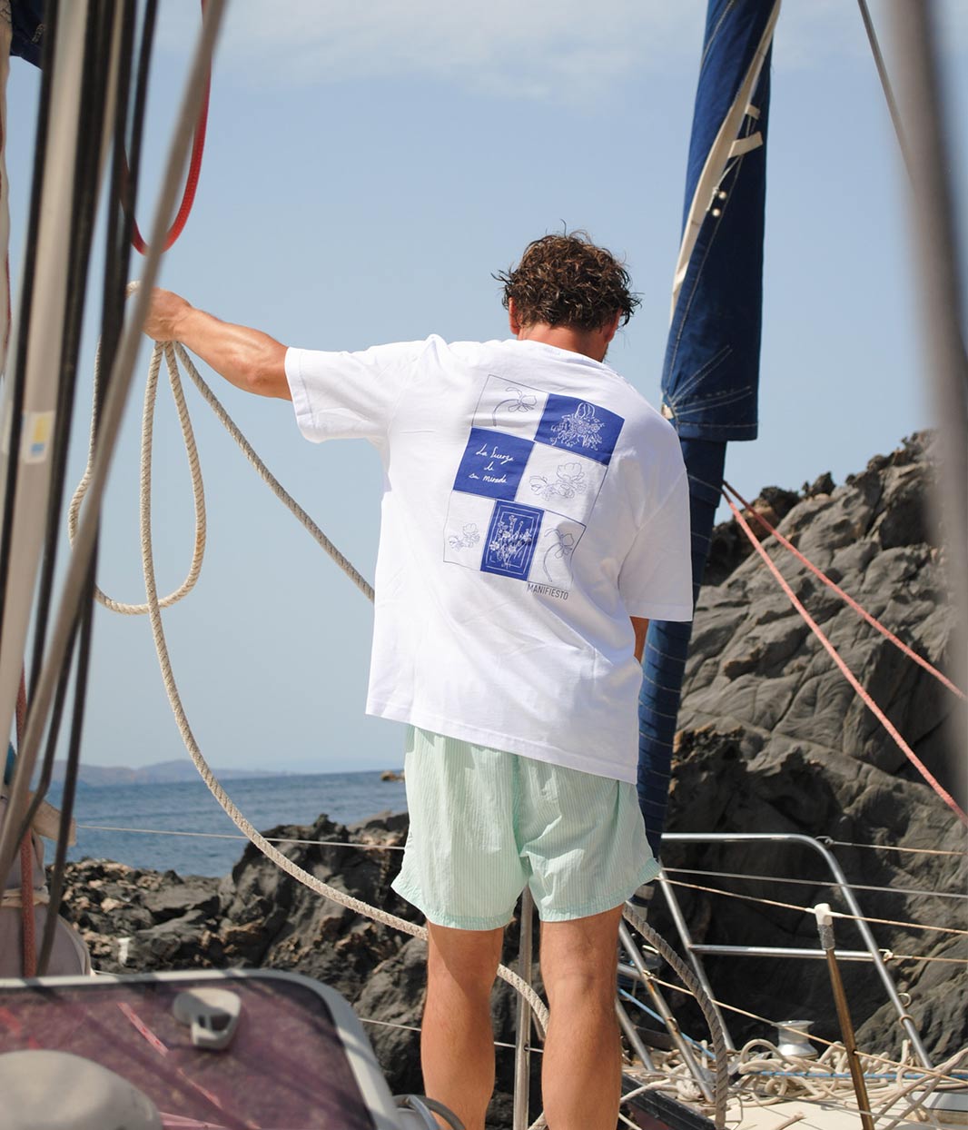 T-shirt Tara unisexe blanc, Coton Bio