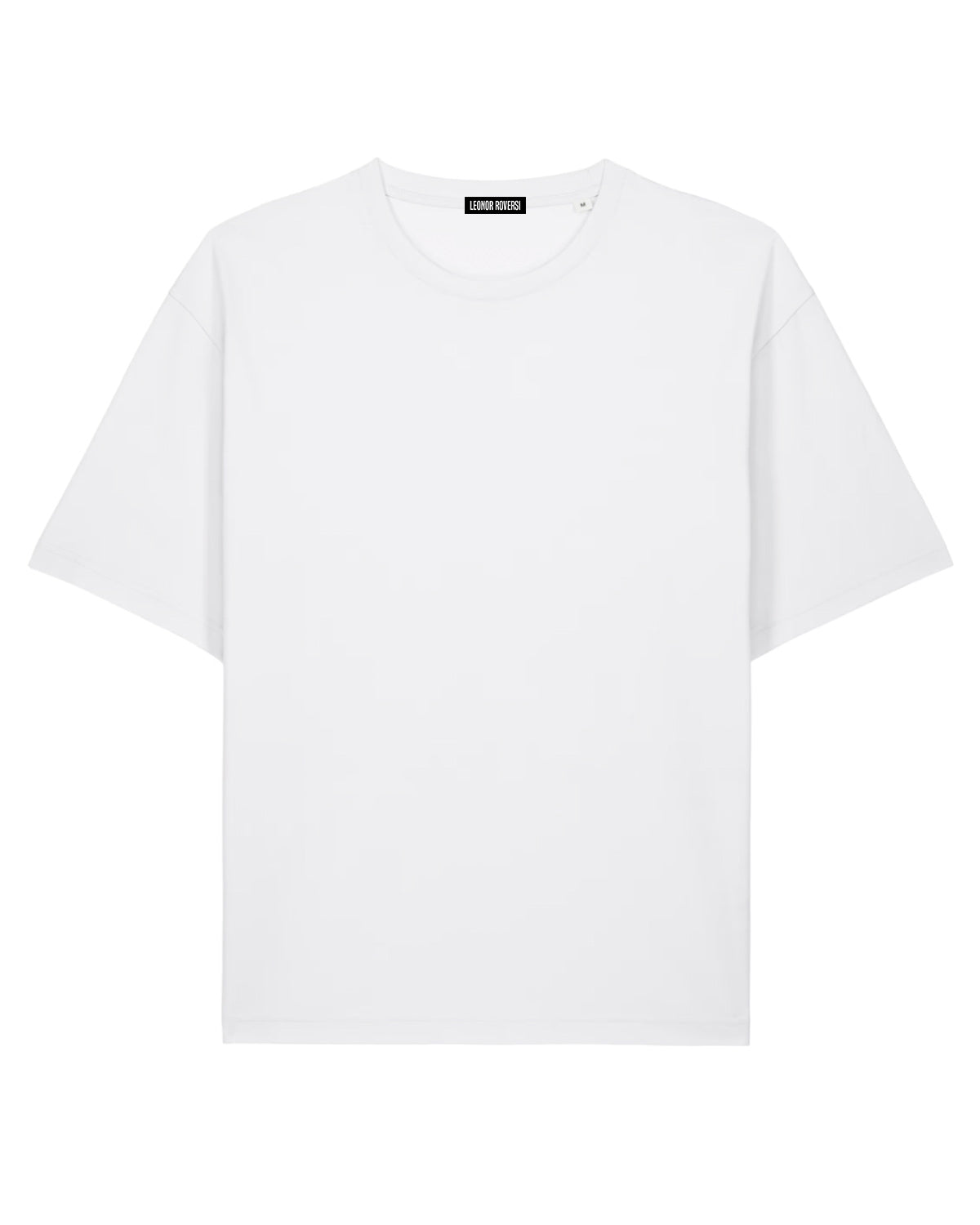 T-shirt Unica unisexe blanc, Coton Bio