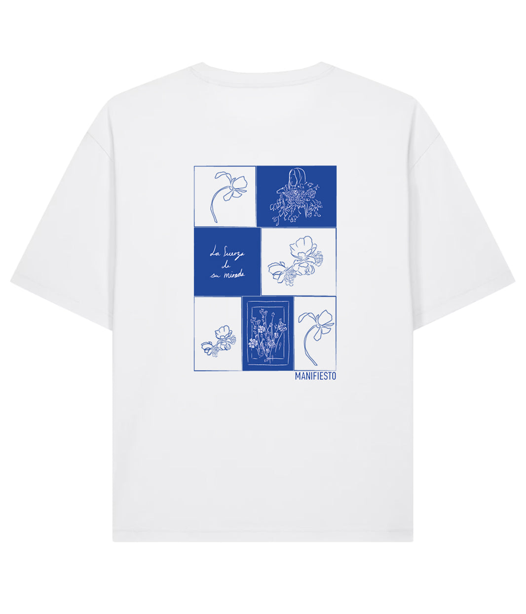 T-shirt Tara unisexe blanc, Coton Bio