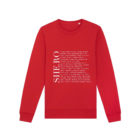 Sweatshirt Shero Leonor Roversi rouge
