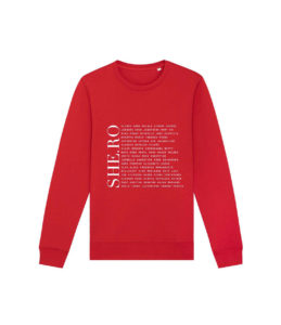 Sweatshirt Shero Leonor Roversi rouge