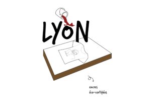 Illustration de l'impression d'un t-shirt Leonor Roversi à Lyon