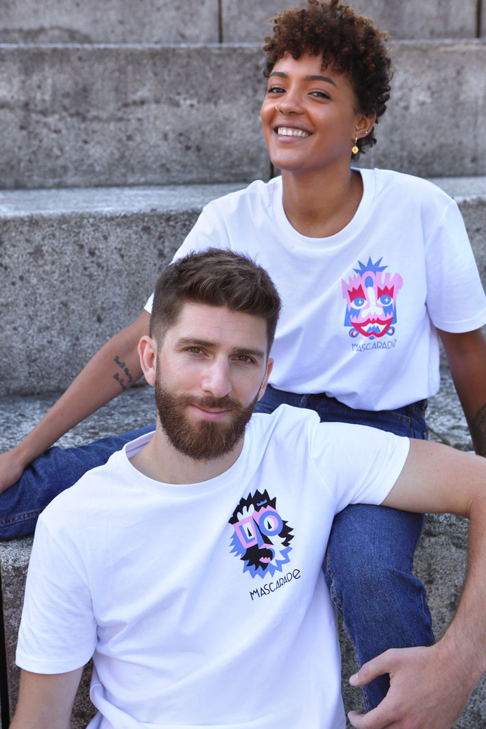 tshirts unisex collaboration guillaume & laurie