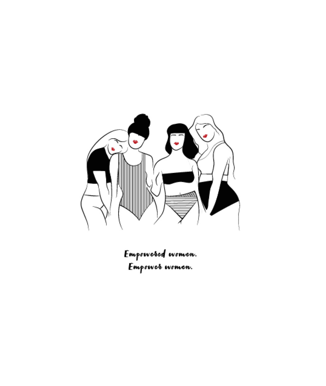 illustration héroïne "empowered women" Leonor Roversi