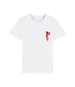 mock up t-shirt unisexe collection capsule love abracito rouge
