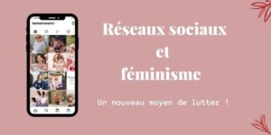 illustration réseaux sociaux et féminisme