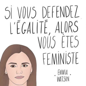 Illustration citation engagée Emma Watson